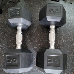 30lbs  Dumbells Weights