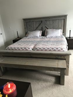 Handmade Rustic Farmhouse Style Furniture