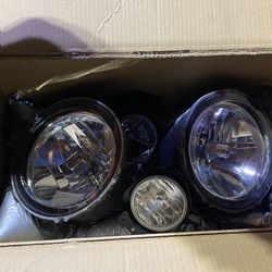 2021 Original Jeep Wrangler Headlights And Fog Lights 