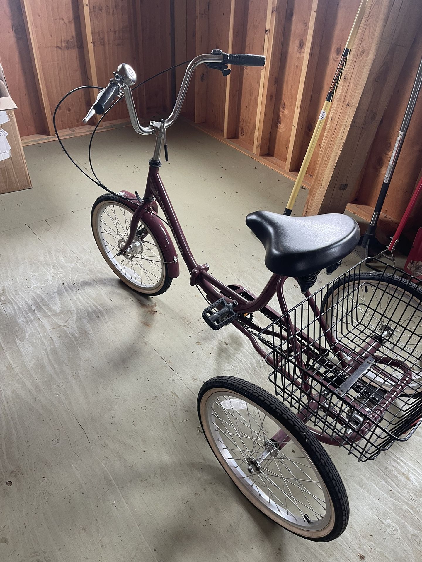 3 Wheel Bicycle Adventurer With Basket