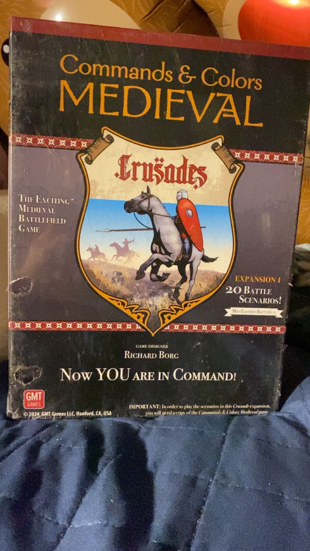 GMT Games Expansion 1 - Crusades Mideastern Battles I New