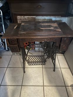 Vintage sewing machine