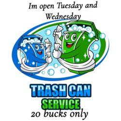 Cleaning Trash Bin For 20 