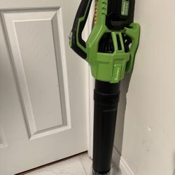 Leaf Blower 20v 3.0AH Asking $68 Comes With 2 Batteries 