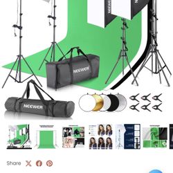 Green Screen Backdrop Setup