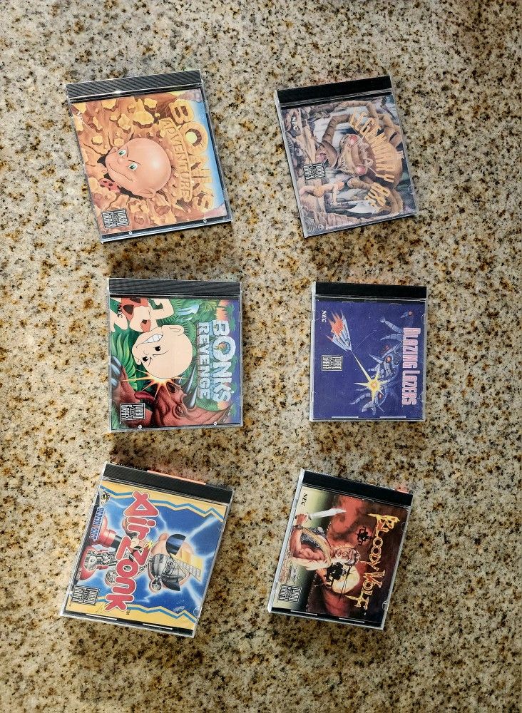 Some Turbo Graphics 16 Games / TG16 Bangers!!