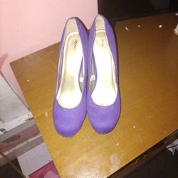 Vintage Purple Heels 
