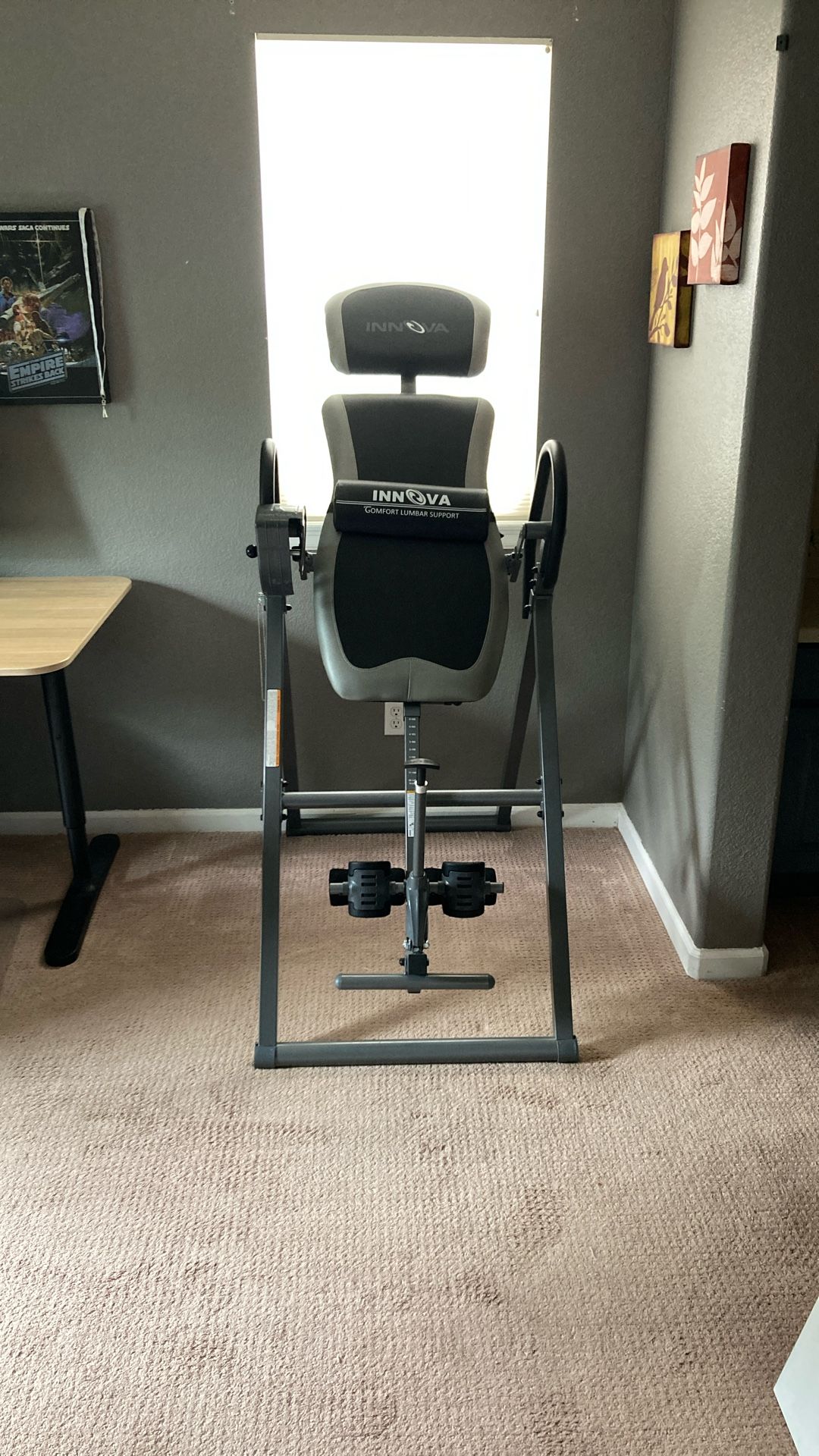 Innova Inversion Table With Adjustable Headrest