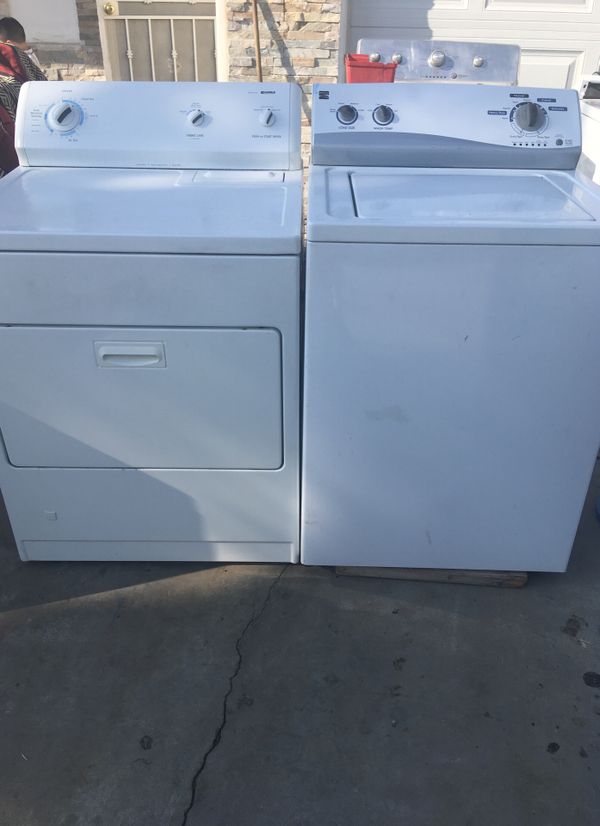 Kenmore washer and dryer gas heavy duty super capacity plus quiet pack