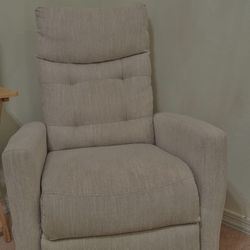 Beige Rocking Chair 