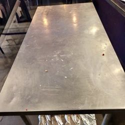 Stainless Steel Prep Table 