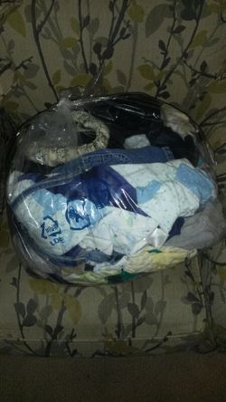 Large bag of baby boy clothes