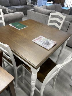 COUNTER HEIGHT 5-PC DINING SET