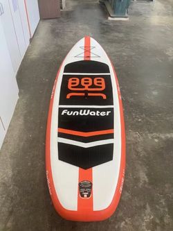 Two paddle boards with all accessories