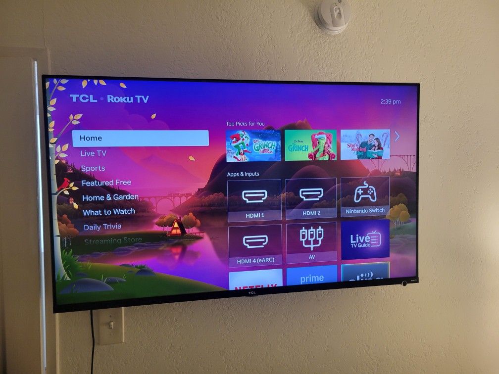 TCL 55" 5-Series 4K UHD Dolby Vision Roku Smart TV