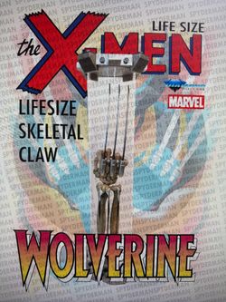 Diamond Select Marvel Wolverine Life Size Skeletal Claw