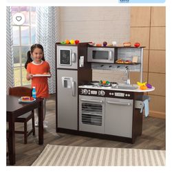 KidKraft Uptown Espresso Wooden Play Kitchen