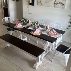 Farmhouse Dinning Set 