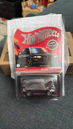 Hot Wheels RLC 1998 Subaru Impreza WRX STi Black 1:64