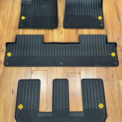 Rivian R1S All Weather Floor Mats (Gen1)