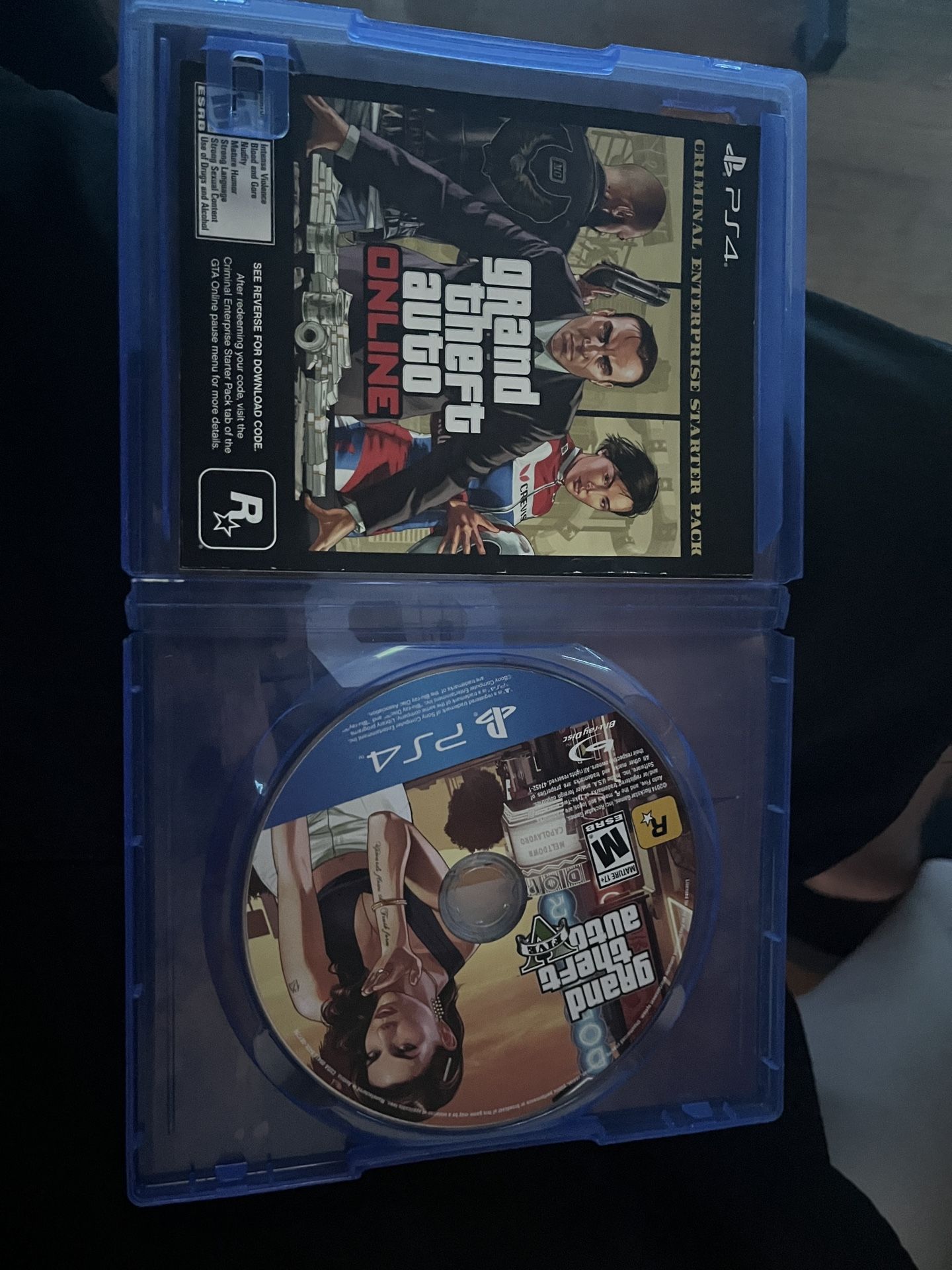 GTA PS4 Disc