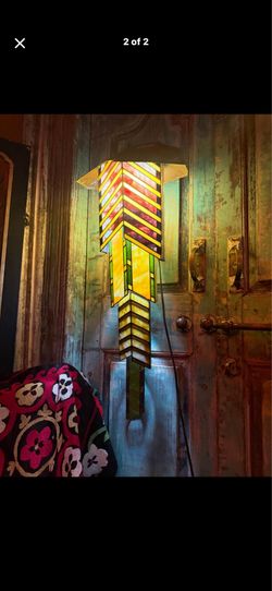 Rare beautiful Antique, Tiffany style sconces