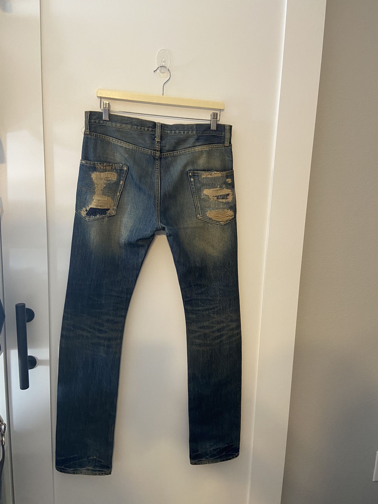 Undercover 'Arts And Crafts' Skull Denim Jeans for Sale in