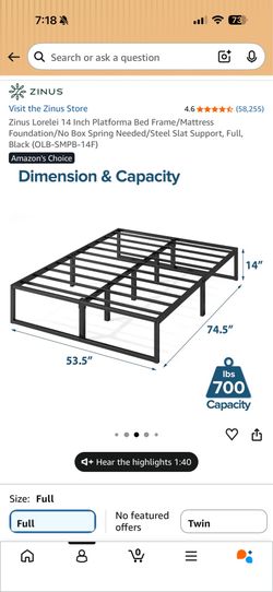 Metal Bed Frame