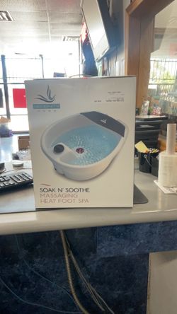Heated foot spa