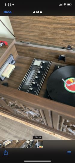 Vintage stereo console