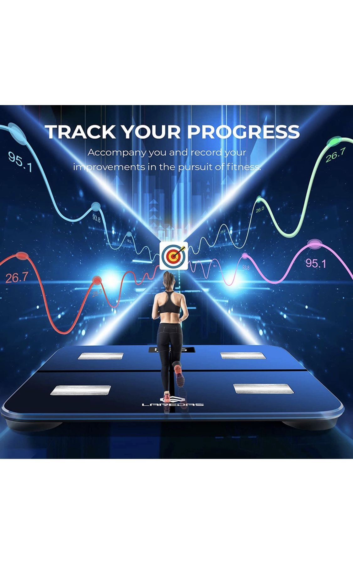 BRAND NEW Smart Digital Scale Can Measure 17 Body Metrics
