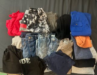 Boys Size 5 pants and shirt bundle