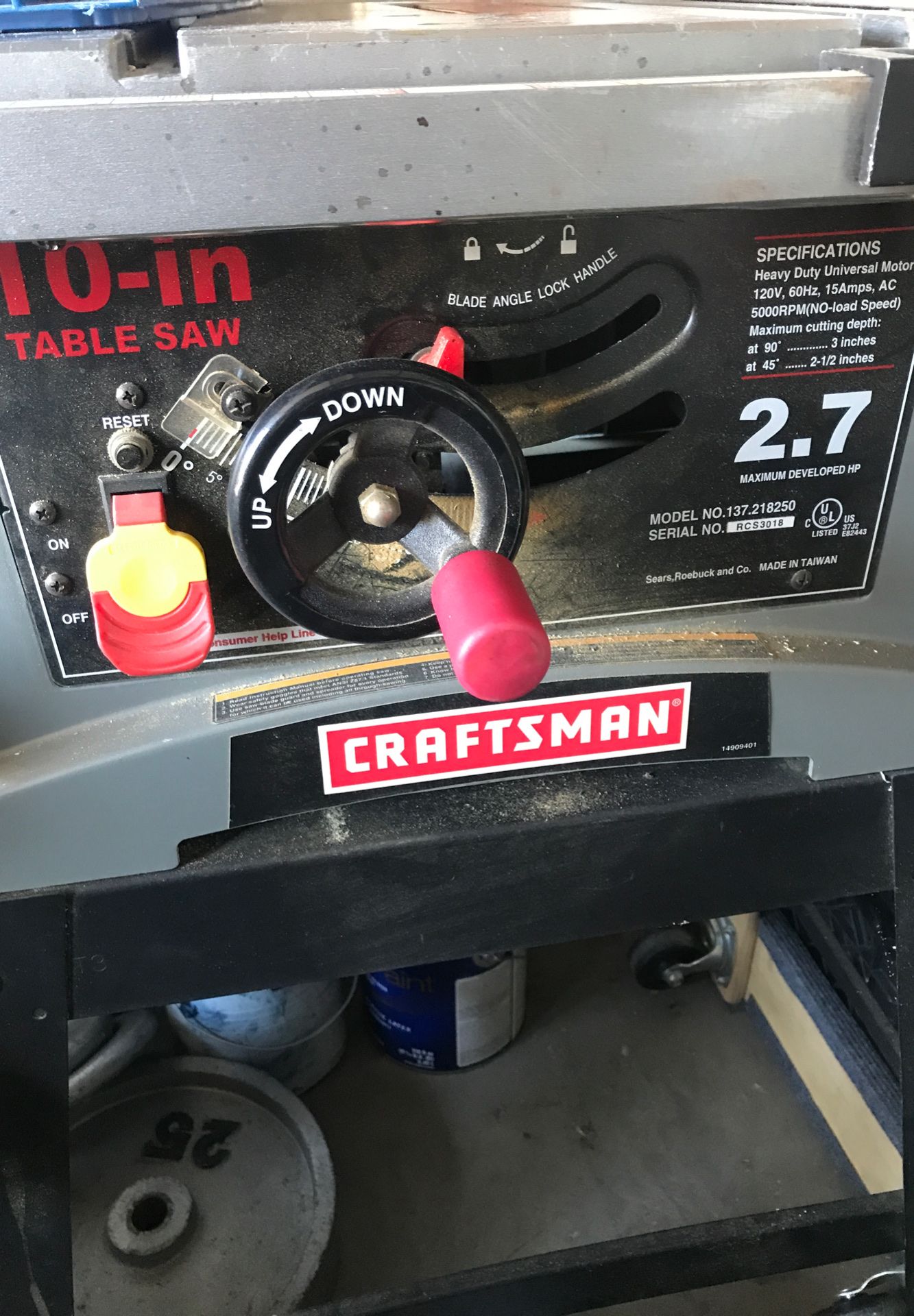 Table Saw (Craftsman)