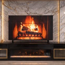  🔥 Luxury Electric Fireplace TV Stand – NEW – Free Delivery & Setup