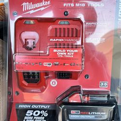 OUTPUT Starter Kit with XC 8.0Ah Battery and Rapid Charger