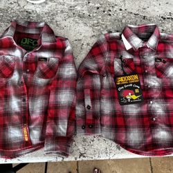 DIXXON Clay Smith Cams Matching Kids XS Matching Flannels