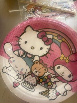 Hello Kitty Plates