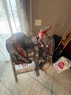 Mexican Charro Horse Saddle