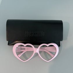 Moschino Pink Eyeglasses/Sunglasses