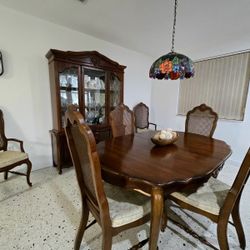 Juego De Comedor Luis Xv