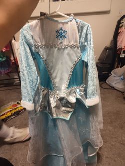 brand new Frozen Elsa halloween girl costume