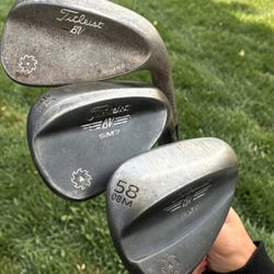 Vokey Raw Wedge Set - SM5 SM7 50/54/58