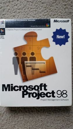 Microsoft Project 98