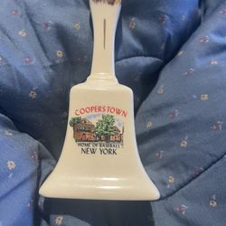 Cooperstown Home Of Baseball New York 5” Souvenir Bell