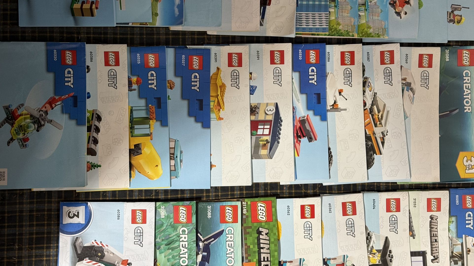 lego instruction book lot