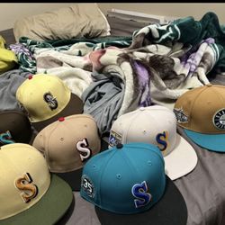 7 1/4 fitted mariners hats