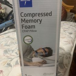 Pillow Compressed Memory Foam CPAP 