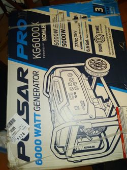 Generator 6000 W