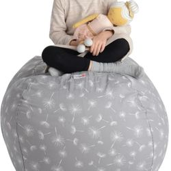 XLarge Bean Bag Brand New Grey Dandelion