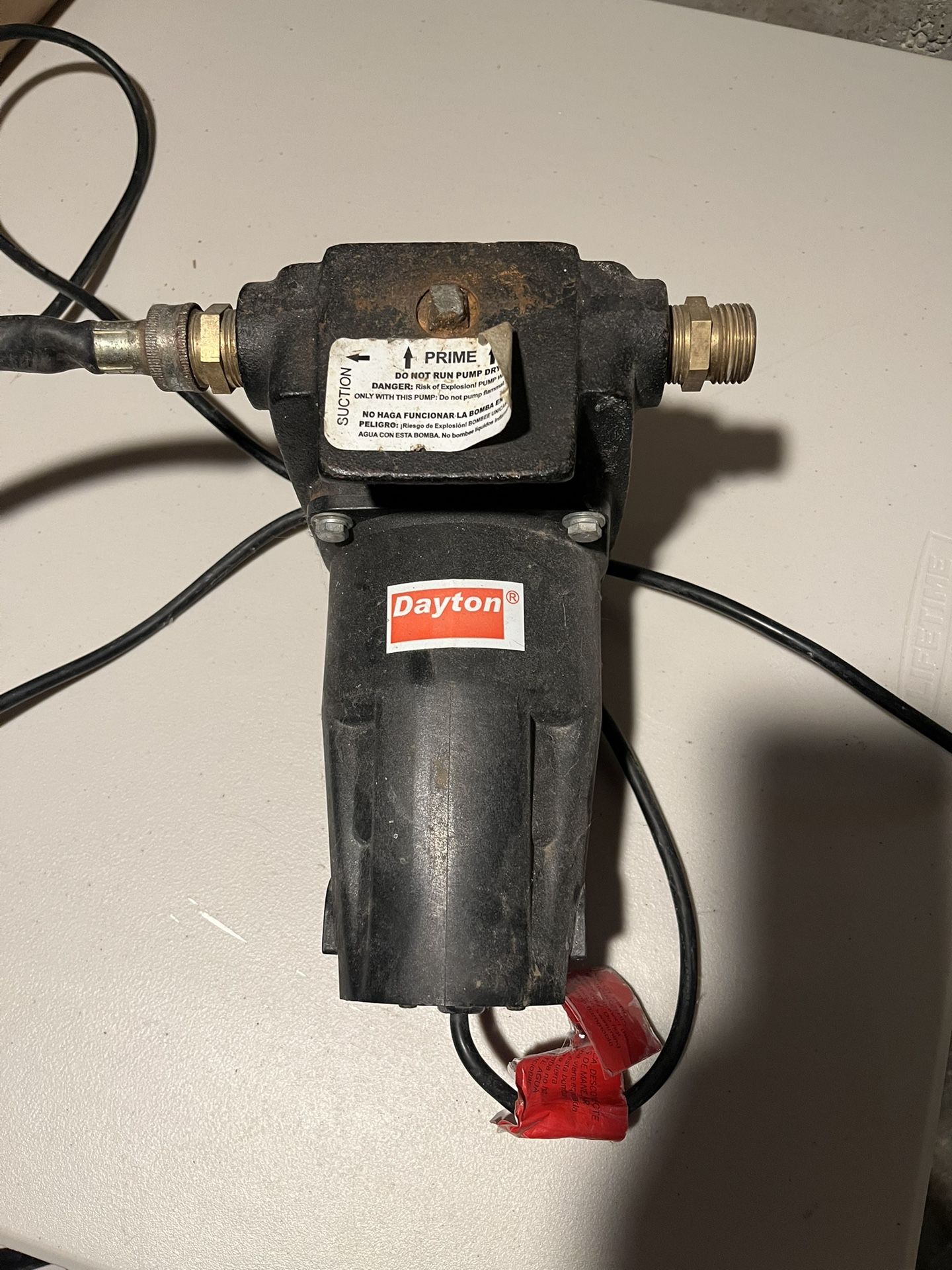 Dayton Self Priming Pump